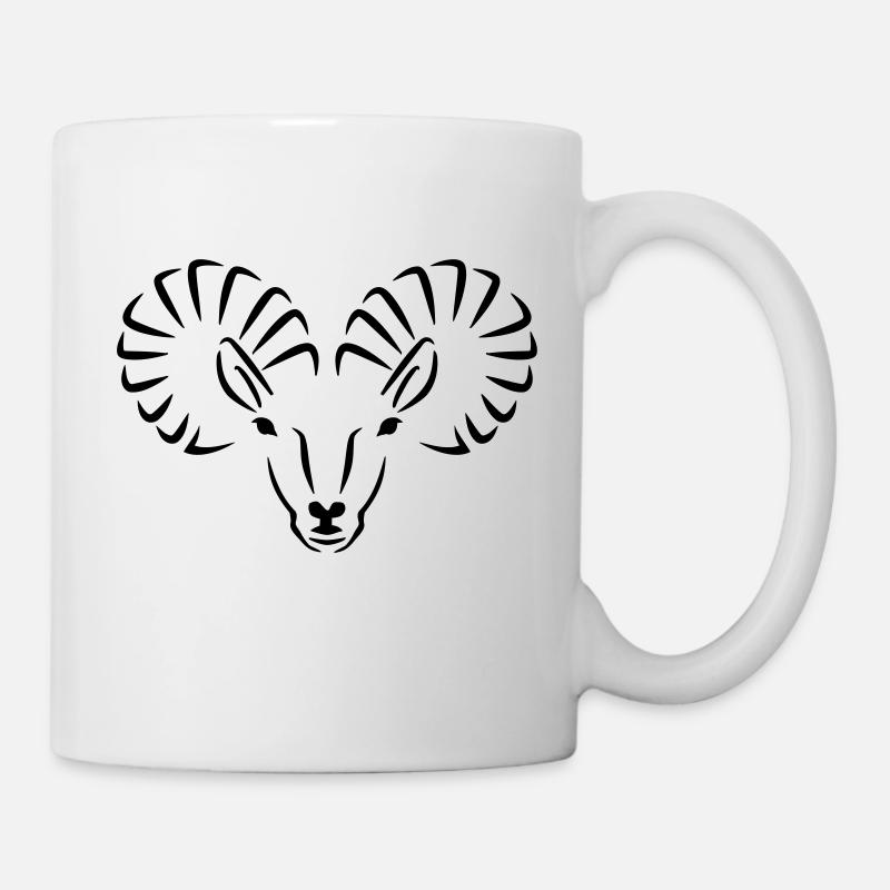 Bouquetin - Mug blanc - blanc
