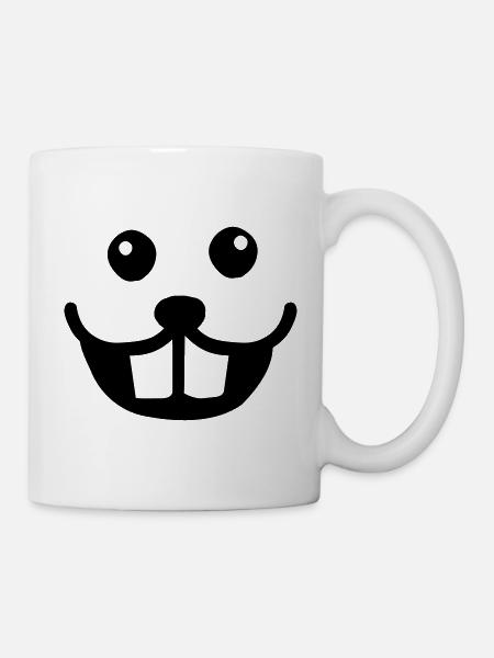 Biber - Tasse - Weiß
