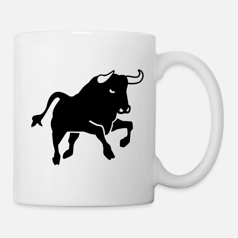 Taureau - Mug blanc - blanc