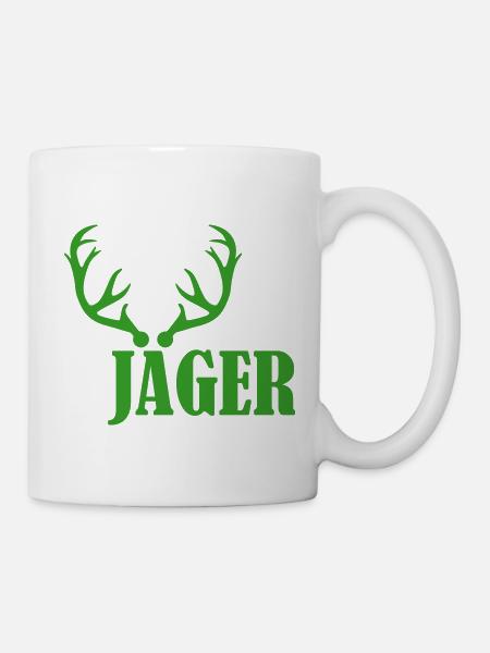 Jäger - Tasse - Weiß