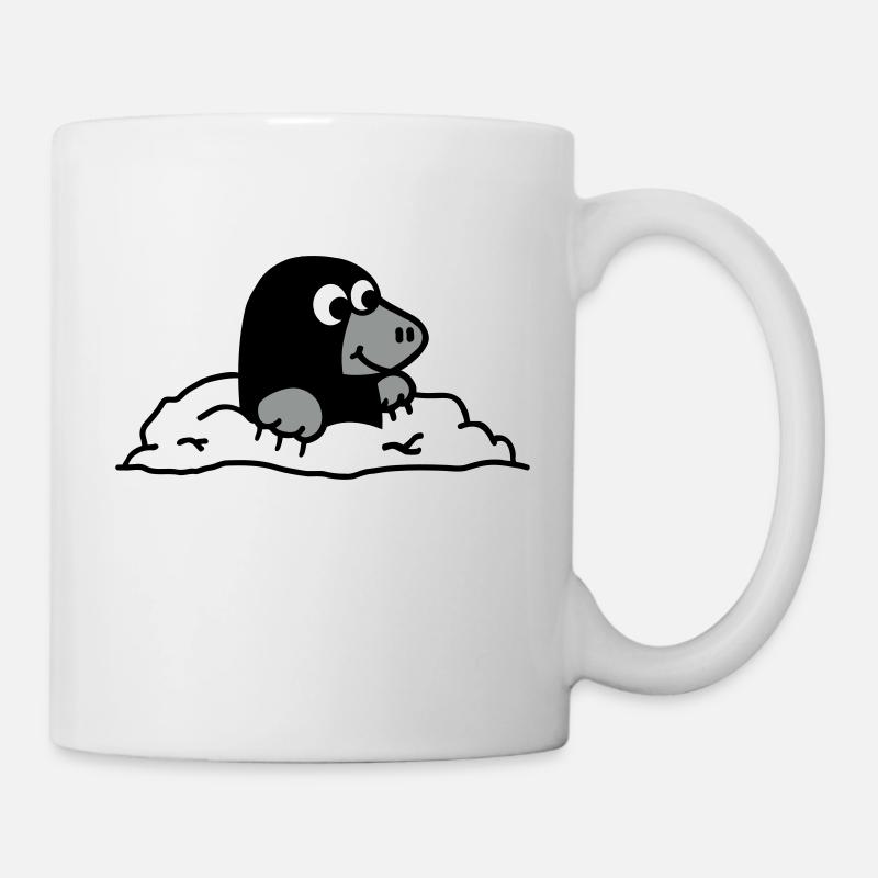 Taupe - Mug blanc - blanc