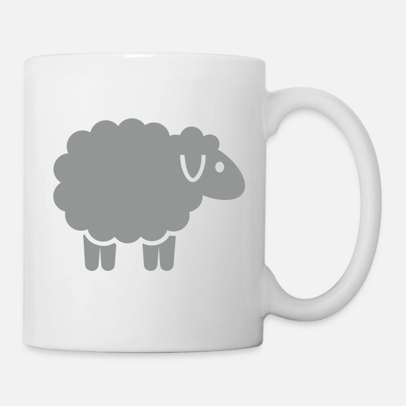 Mouton - Mug blanc - blanc