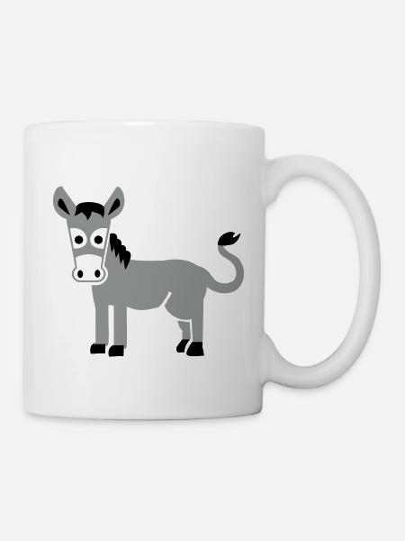 Donkey - Mug - white
