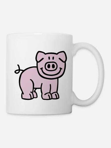 Cochon - Mug blanc - blanc