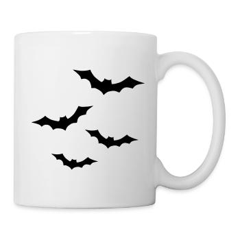 Fledermaus - Tasse - Weiß - Rechts