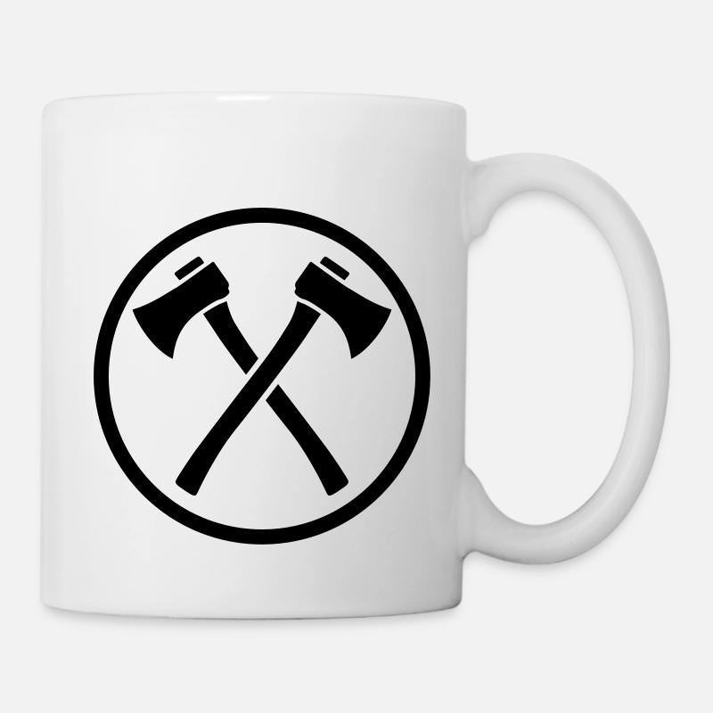 Axt - Tasse - Weiß