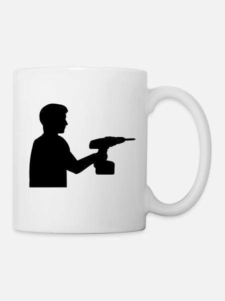 Handwerker - Tasse - Weiß