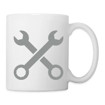 Screw wrench - Mug - white - Right