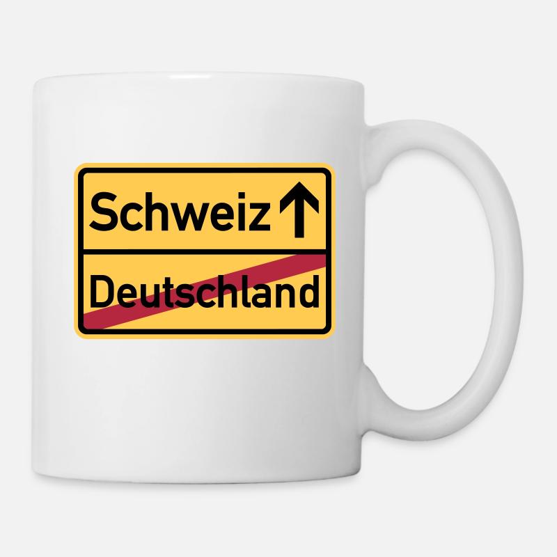 Schweiz - Tasse - Weiß