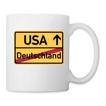 USA - Tasse - Weiß - Rechts