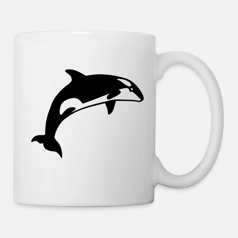 Wal - Tasse - Weiß