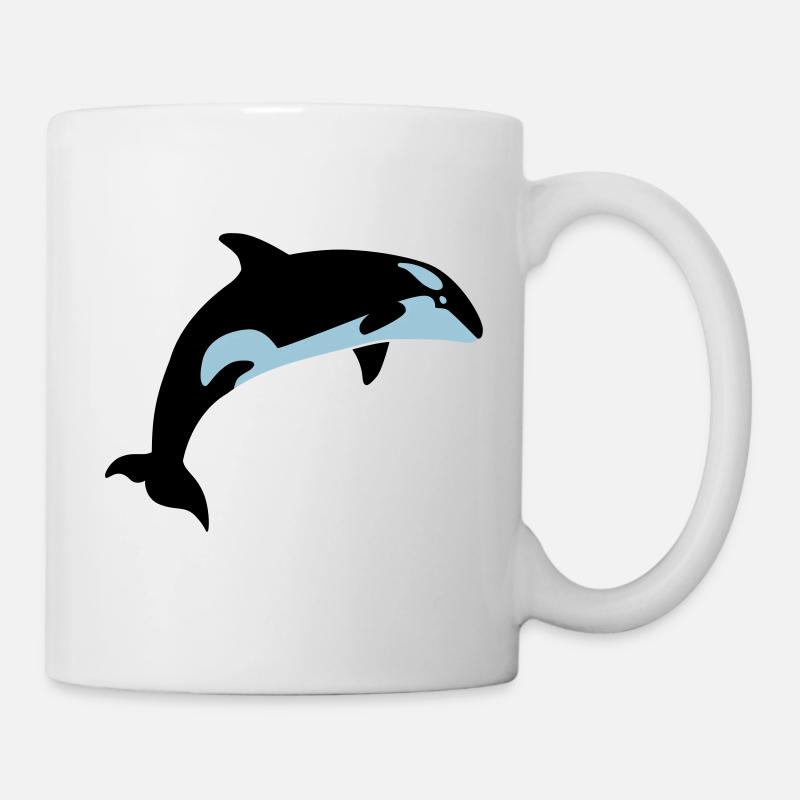 Wal - Tasse - Weiß