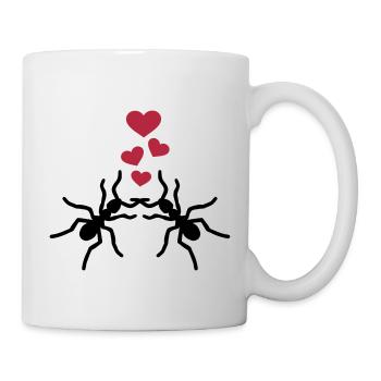 Ameise - Tasse - Weiß - Rechts