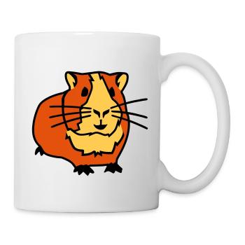 Cochon d'Inde - Mug blanc - blanc - Droite