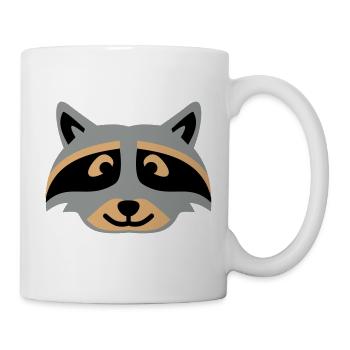Raccoon - Mug - white - Right