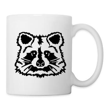 Raccoon - Mug - white - Right