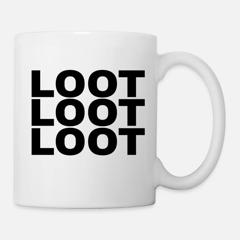 Loot Loot Loot - Mug - white