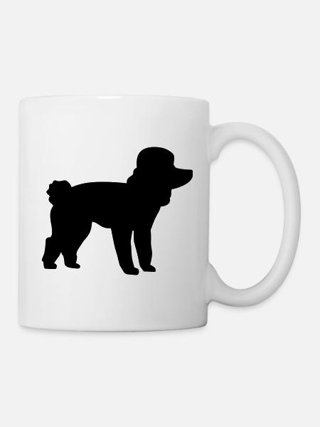 Caniche - Mug blanc - blanc
