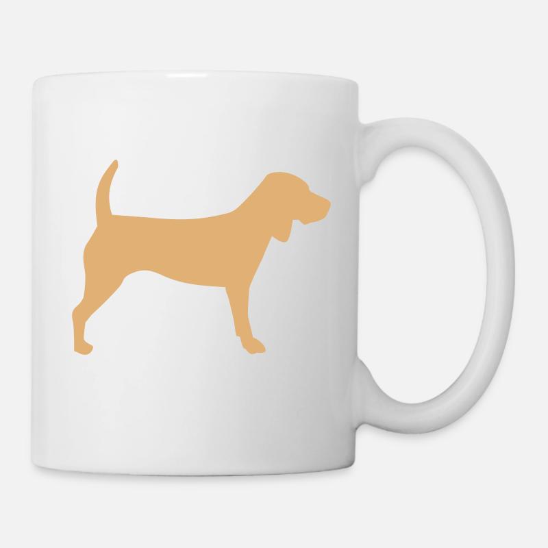 Beagle - Mug blanc - blanc