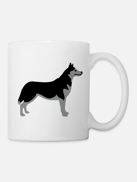 Husky - Mug blanc - blanc