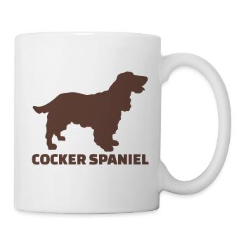 Cocker Spaniel - Mug blanc - blanc - Droite