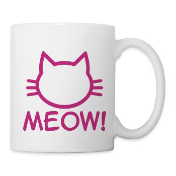Meow Chat - Mug blanc - blanc - Droite