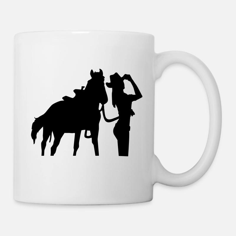 Cowboy - Mug - white