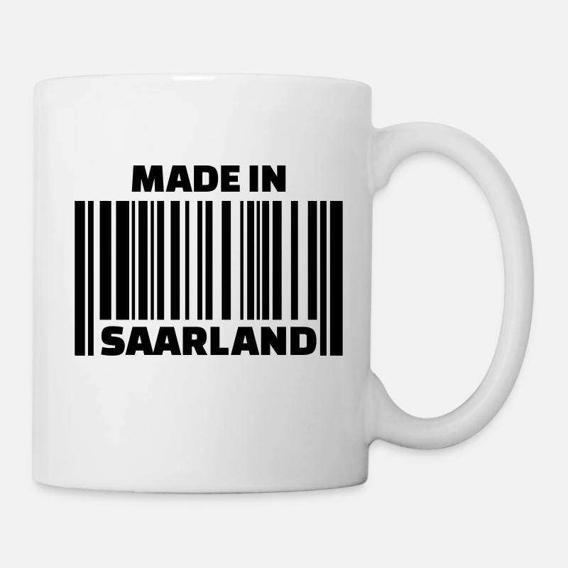 Saarland - Tasse - Weiß