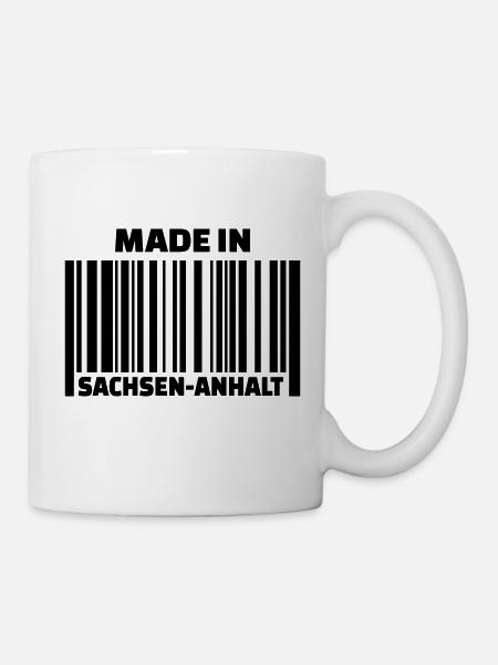 Sachsen Anhalt - Tasse - Weiß