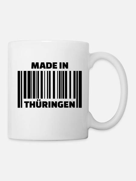Thüringen - Tasse - Weiß