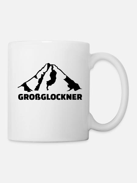 Großglockner - Tasse - Weiß