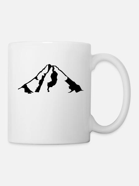 Großglockner - Tasse - Weiß