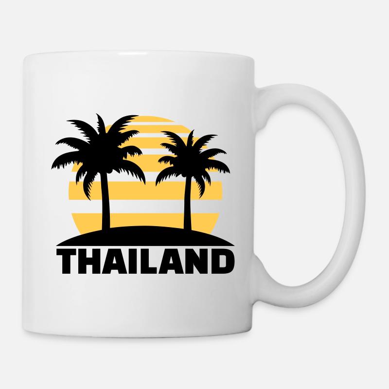 Thailand - Mug blanc - blanc