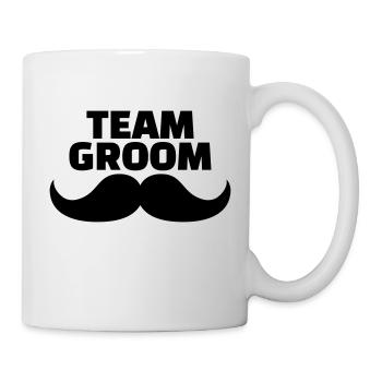 Team Groom - Mug blanc - blanc - Droite