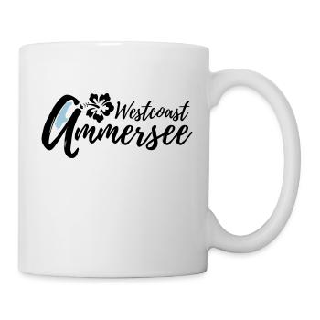 Ammersee Weastcoast Blume - Tasse - Weiß - Rechts