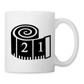 Couture - Mug blanc - blanc - Droite