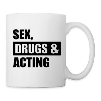 Schauspieler - Tasse - Weiß - Rechts