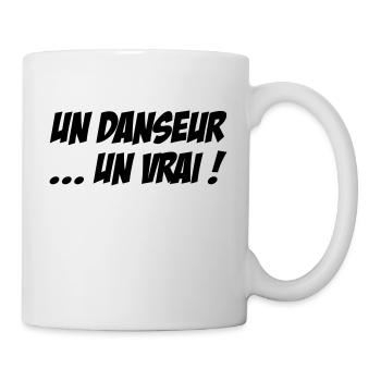 Tänzerin / Tänzer / Musik / Tanz / Dance - Tasse - Weiß - Rechts