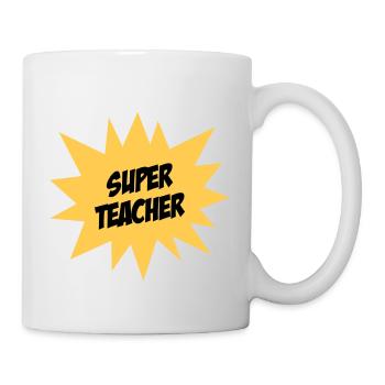 Teacher / School / Professor / Ecole / Schule - Mug - white - Right