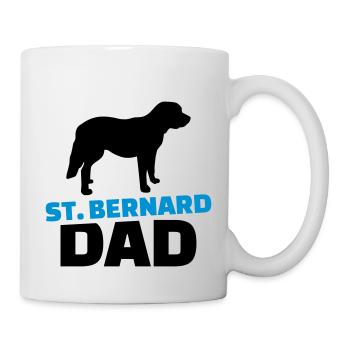 St. Bernard Dad - Mug - white - Right