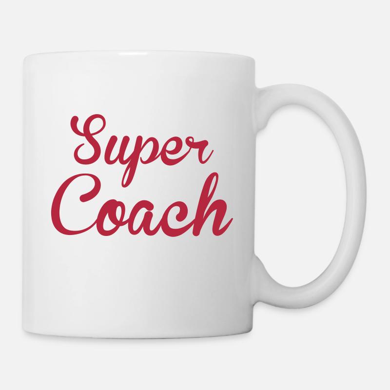 Coach / Trainer / Sport / Coaching / Zug / Manager - Tasse - Weiß