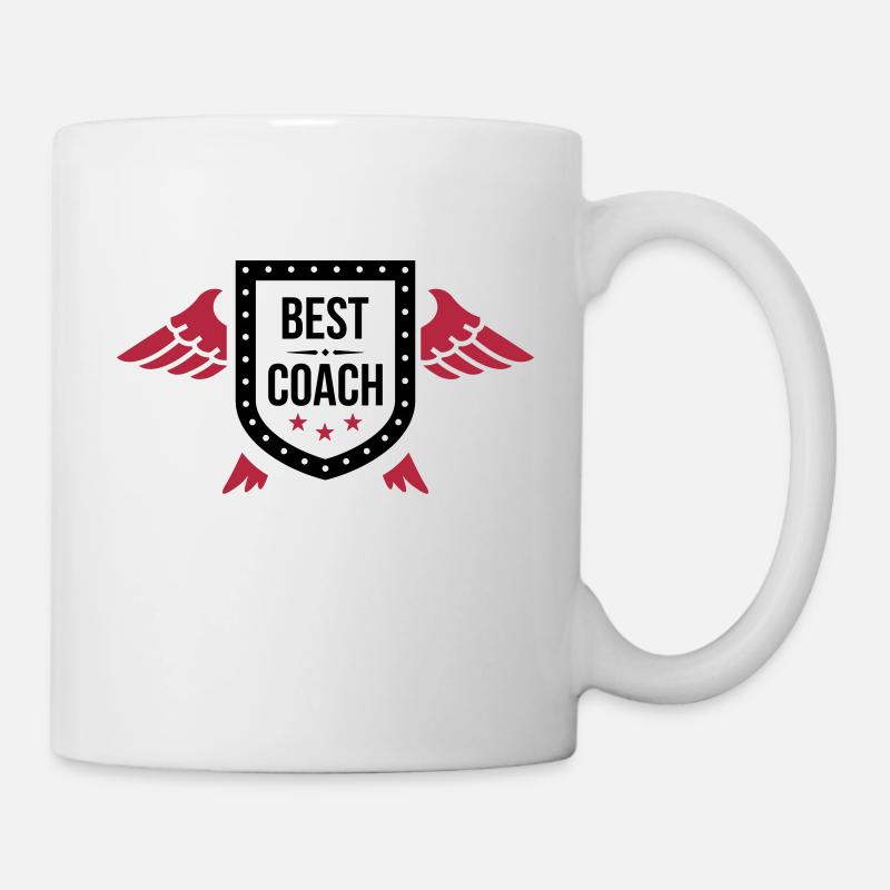 Coach / Coaching / Entraineur / Entrainer / Sport - Mug blanc - blanc