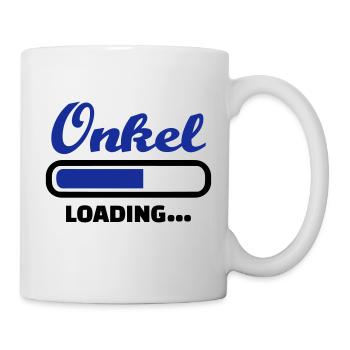 Onkel - Tasse - Weiß - Rechts