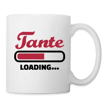 Tante - Tasse - Weiß - Rechts