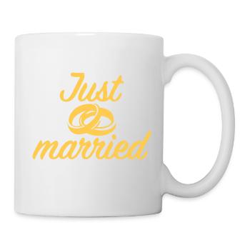 Just Married - Mug blanc - blanc - Droite