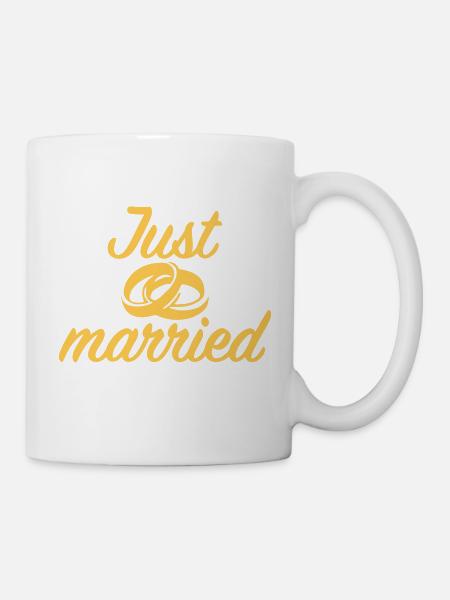 Just Married - Mug blanc - blanc