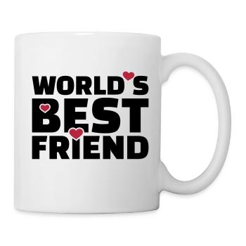 Freund - Tasse - Weiß - Rechts