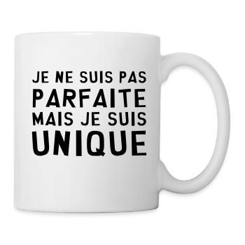 Parfaite / Unique / Bébé / Naissance / Bebe / Cool - Mug blanc - blanc - Droite