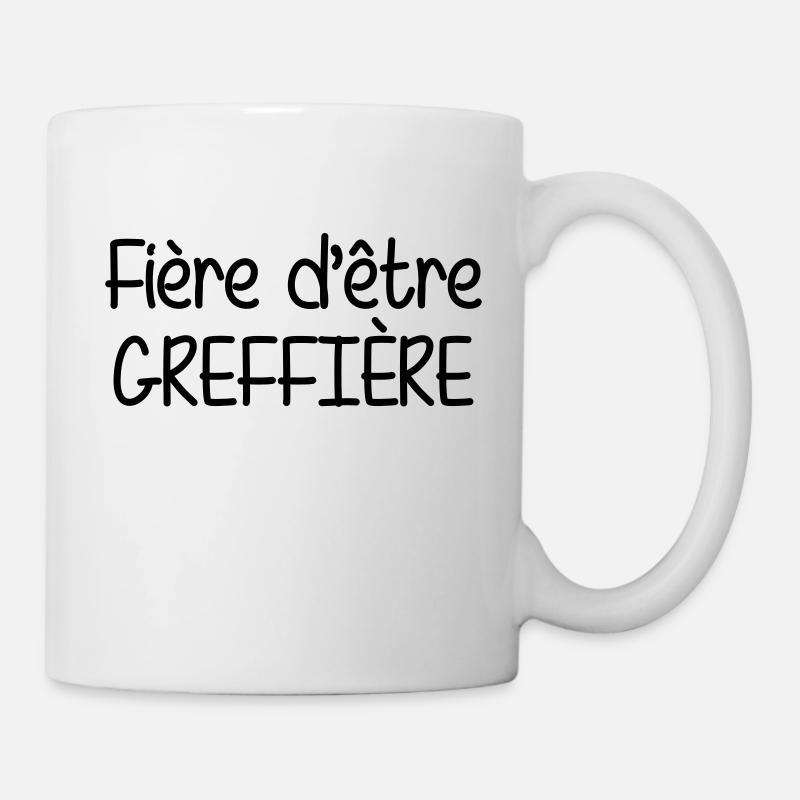 Greffier / Greffière / Loi / Tribunal / Justice - Mug blanc - blanc