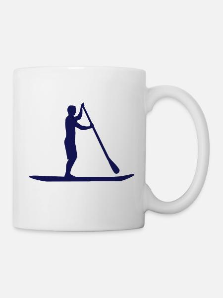 Stand up paddling - Tasse - Weiß